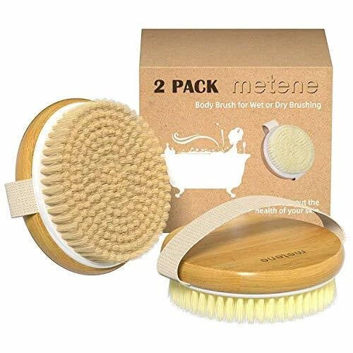 Dry Body Brush, Shower Brush Wet and Dry brush for Cellulite and Lymphatic