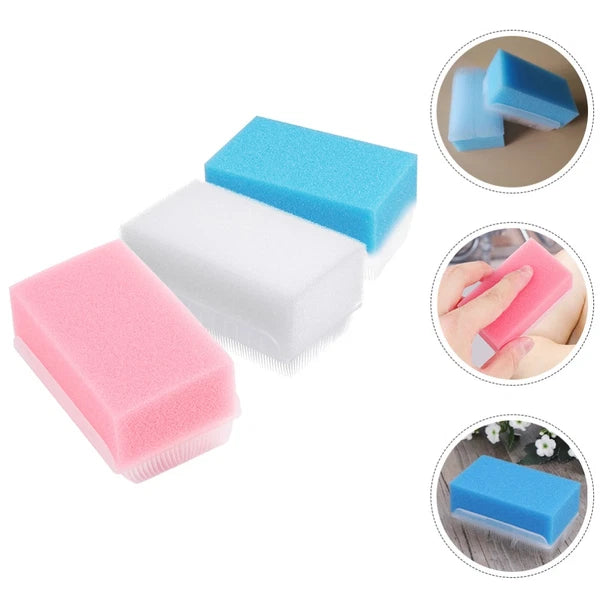 3 Pcs Tactile Brush Child Multipurpose Cleaning Baby Bath Scrubber