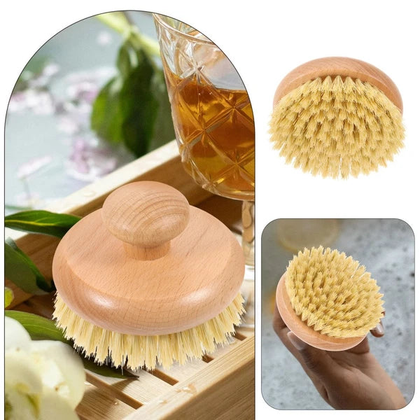 1pc Portable Handle Bathing Brush Practical Cleaning Shower Tool