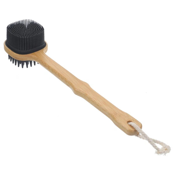 Bath Brush Exfoliating Back Scrubber Elderly Miss Long Handled Shower for Body