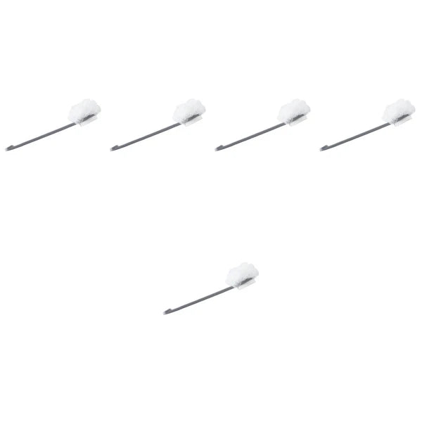 5 Count Bath Ball Brush Child Exfoliating Back Scrubber with Handles