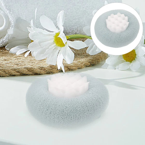 Suction Cup Bath Ball Soft Cleaning Brush Shower Exfoliating Exfoliator