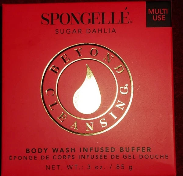 Spongelle Sugar Dahlia Infused Body Wash Buffer 3oz New Inside Sealed