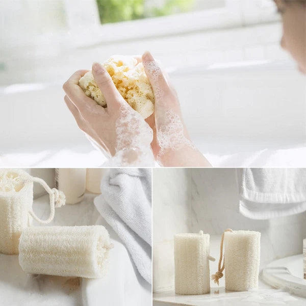 Practical Sponge Scrubber Loofah Bath Towel Accessories for Body