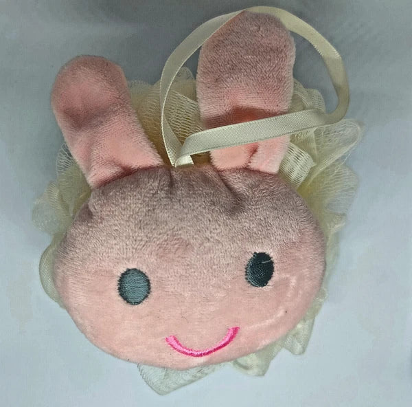 Soft Bath Body Shower Sponge Mesh Body Scrub for Adult Back Scubber