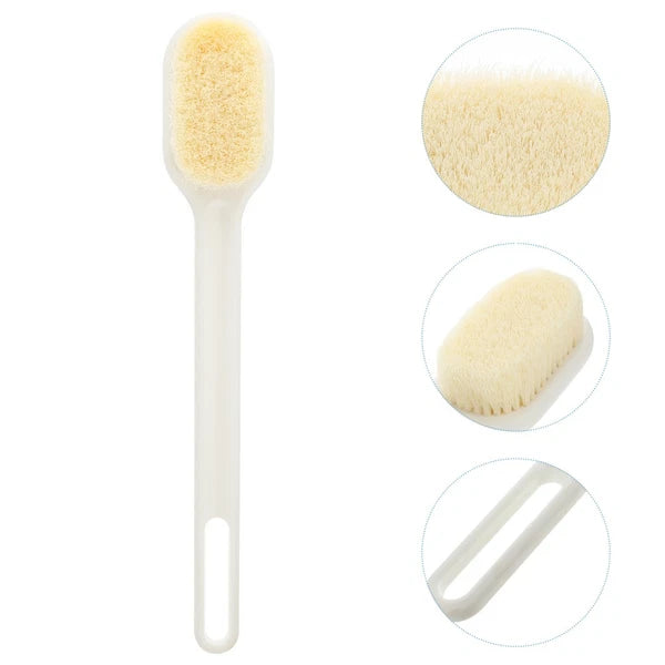 Bath Brush Miss Man Scrubbing with Handle Long Practical Bathing