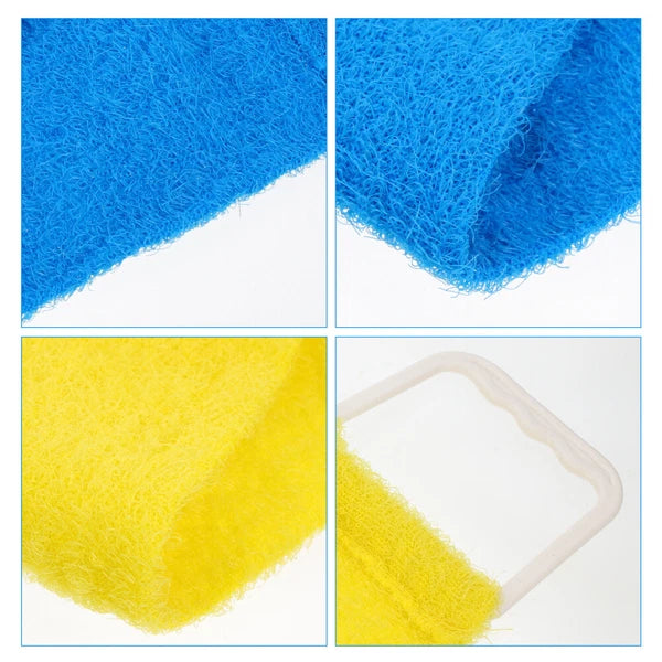 Extended Length Washer Exfoliating Towel Bath Man Miss Skincare Scrubber Belt