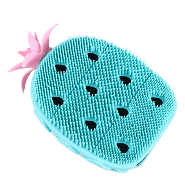 2 Pcs Bath Ball Scrubbing Brush Child Baby Silicone Shower Scrubber Brushes