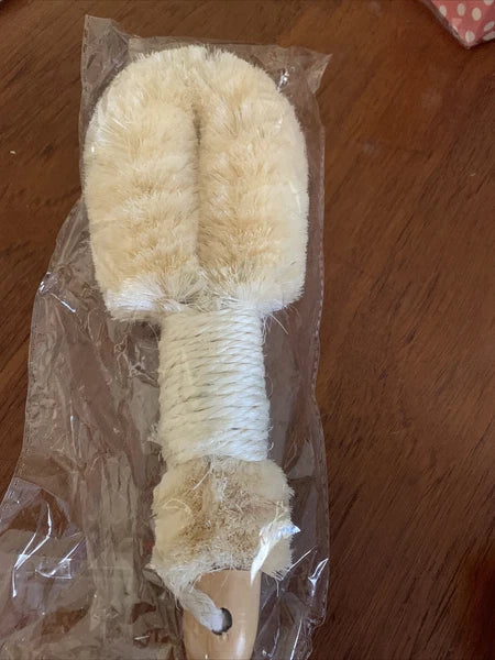 loofah style shower brush -new