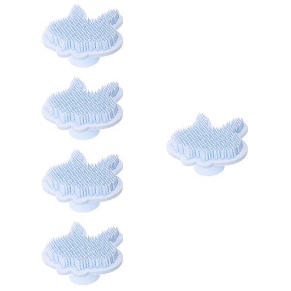 Silicone Bath Brush Child Baby Cleaning Scrubber Shower for Body