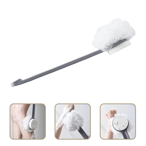 Bath Ball Brush Child Shower Scrubber for Body Exfoliating Back with Handles