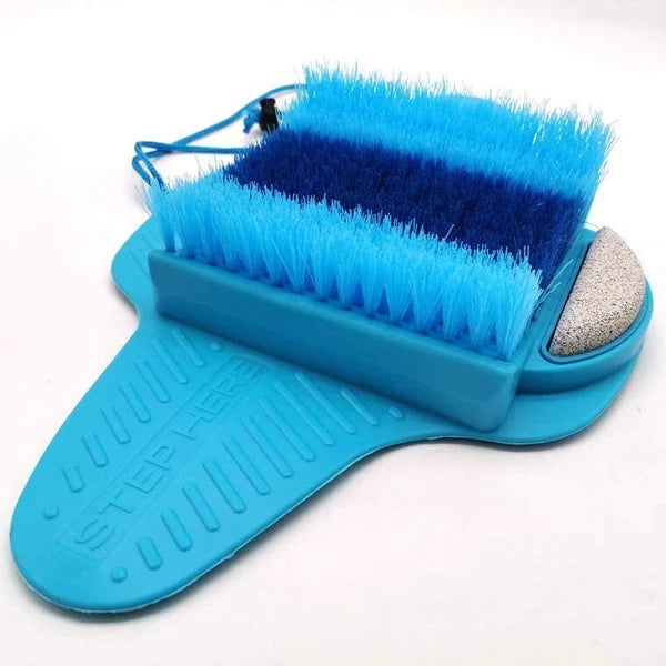 Exfoliating Foot Scrubber with Pumice Stone for Shower Bathroom Bathtub