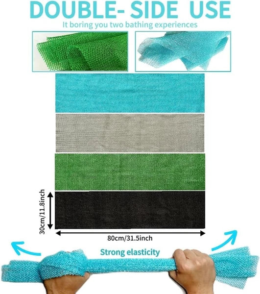 High Quality African Net Washcloth - Durable Nylon Material - Machine Washable