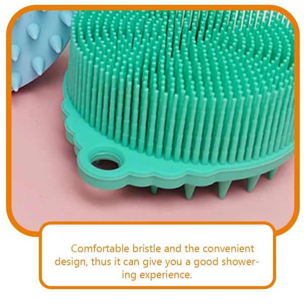 Silicone Bath Brush Brushes Sensory Toddler Newborn Scrubbing Shower
