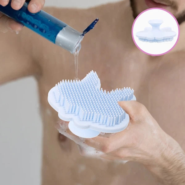 Silicone Bath Brush Child Baby Cleaning Scrubber Shower for Body