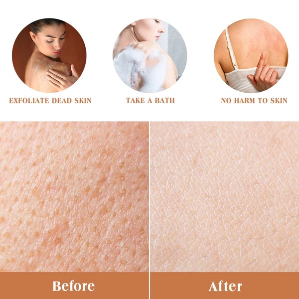 Loofah Bath Brush Work Scrub Skin Exfoliator for Body Brushes Shower Scrubber