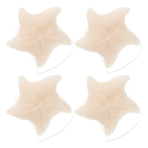 4 Pcs Sponge Bath Brush Toddler Newborn Baby Shower Scrubber for Men