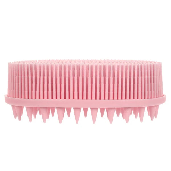 Set of 4 Silicone Bath Brush Child Shampoo Shower Scrubber