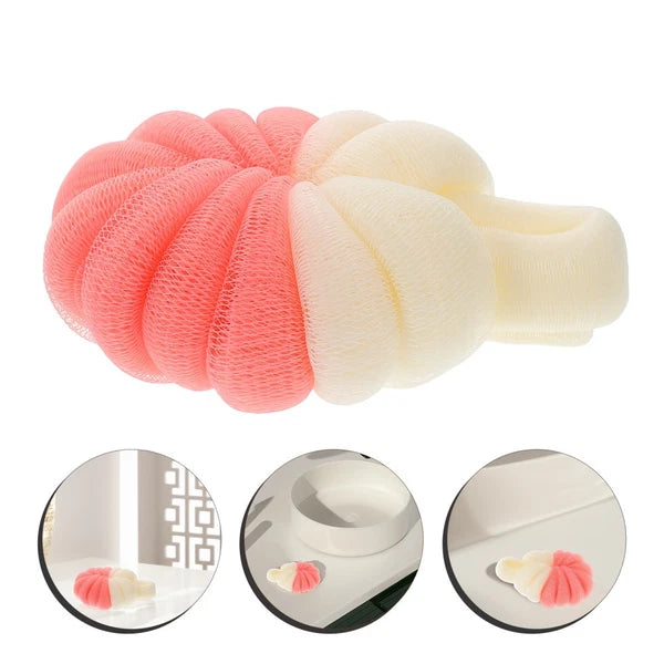 Bath Flower Ball Child Back Brush for Shower Men Body Exfoliator Scrubber