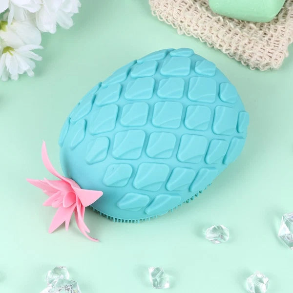 2 Pcs Bath Ball Scrubbing Brush Child Baby Silicone Shower Scrubber Brushes