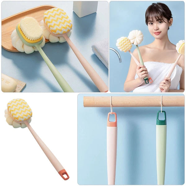 Massage Bath Brush Exfoliating for Body Shower Back Scrubber Wash