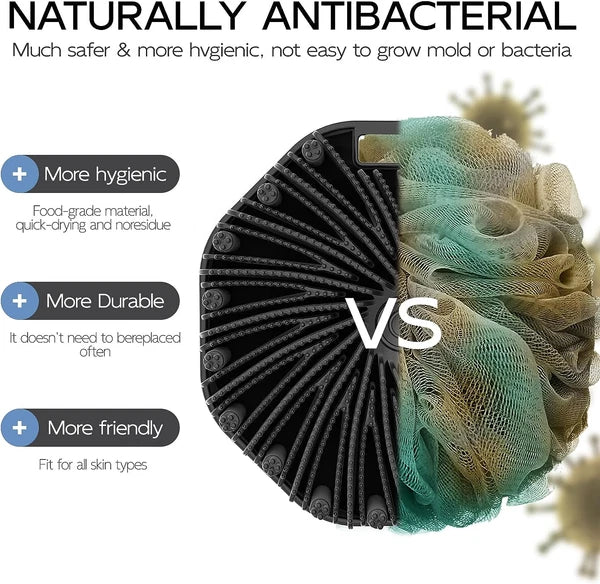 Silicone Body Scrubber, Exfoliating Body Wash Scrubbers Exfoliator, Shower Body