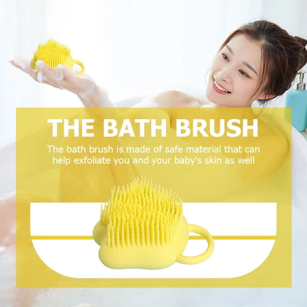 Cat Claw Bath Brush Child Baby Massage for Bathing Silicone Infant Shower