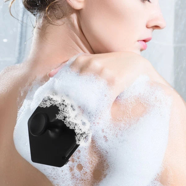 1Pc Bathroom Silicone Bath Scrubbers Multifunctional Bath Tool for Body Head Use