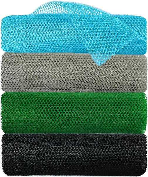 High Quality African Net Washcloth - Durable Nylon Material - Machine Washable
