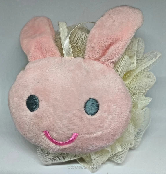 Soft Bath Body Shower Sponge Mesh Body Scrub for Adult Back Scubber